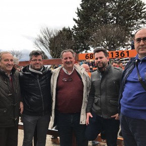 Manuel Hernández y Alejandro González visitan el Carnaval de Toro con los Concejales de Ciudadanos en Ciudad Rodrigo