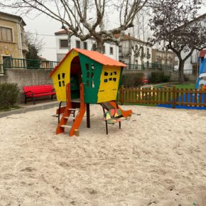 El Ayuntamiento de Lumbrales ha finalizado las obras de mejora del parque infantil